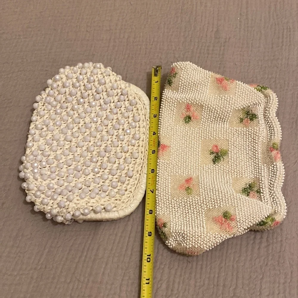 LUMURED & MADE IN ITALY  clutches bag in very good condition. Set 2 pieces
